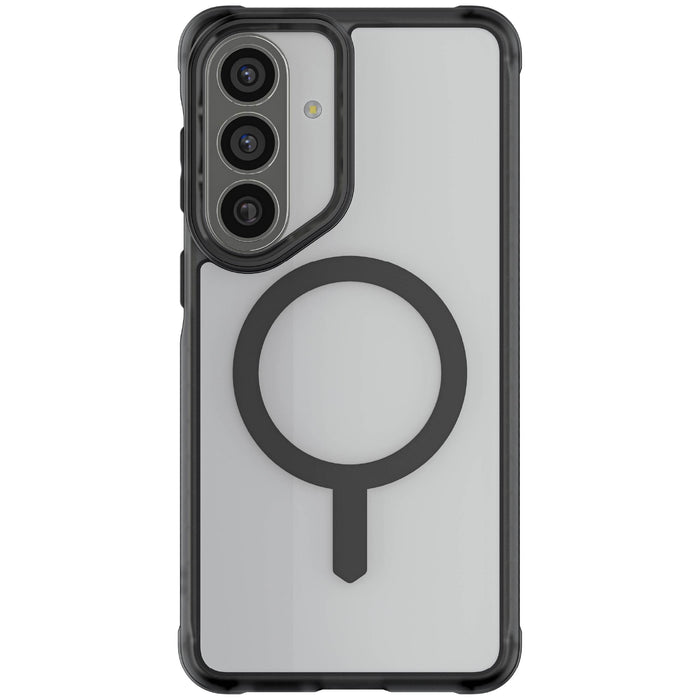 Samsung S26+ Case Clear MagSafe Protective Phone Cover Magnetic Ring Shockproof Premium Smoke Matte