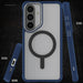 Galaxy S26 Plus Clear Case MagSafe Protective Phone Cover Magnetic Ring Shockproof Premium Blue Matte