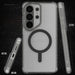 Galaxy S26 Ultra Clear Case MagSafe Protective Phone Cover Magnetic Ring Shockproof Premium