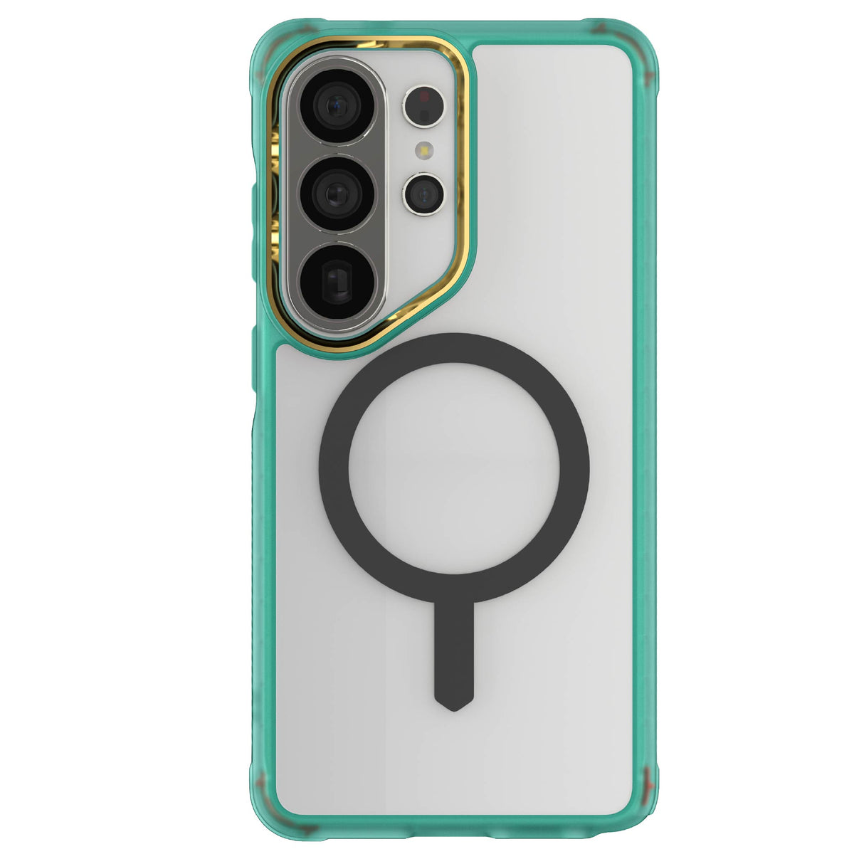 Galaxy S26 Ultra Clear Case MagSafe Protective Phone Cover Magnetic Ring Shockproof Premium Teal Limited Edition