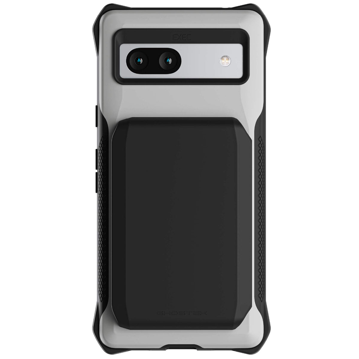Google Pixel 7a Wallet Case Gray Credit Card Holder