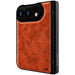 iPhone Duo Brown Leather Case