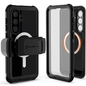 
                              Galaxy S26 Series Waterproof Case MagSafe with Belt Clip Holster — NAUTICAL