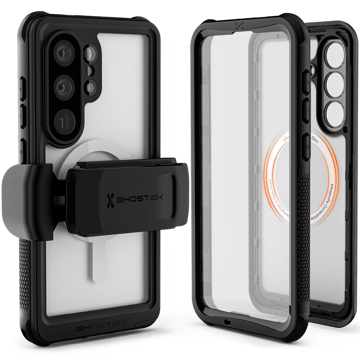 Samsung Galaxy S26 Ultra Waterproof Case with Screen Protector, MagSafe and Belt Clip Holster Full Body Heavy Duty