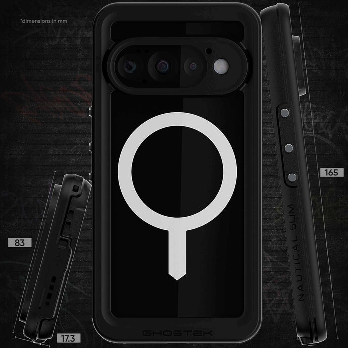 Google Pixel 11 Pro Waterproof Case Screen Protector Camera Lens Cover MagSafe Magnetic Heavy Duty