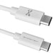 3FT White USB-C 60W Super Fast Charging Cable