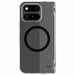 Pixel 11 Pro Fold Case Clear MagSafe Hinge Cover Black