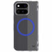 Pixel 11 Pro Fold Case Clear MagSafe Hinge Cover Blue