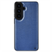 Samsung Galaxy S26 Plus Leather Case Blue with MagSafe Magnetic 