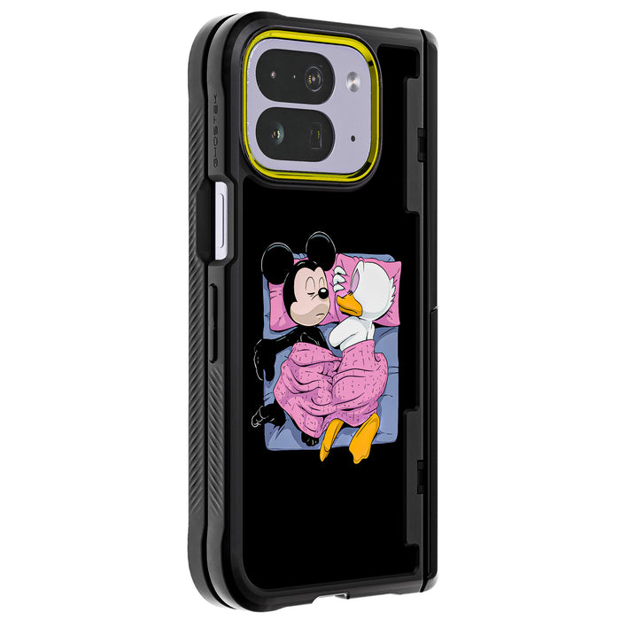 Pixel 10 Pro Fold Sleeping Together by RX Strip Artist Artwork Protective Phone Case Limited Edition Collab Cover