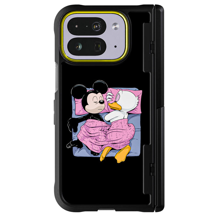 Pixel 10 Pro Fold Sleeping Together by RX Strip Artist Artwork Protective Phone Case Limited Edition Collab Cover