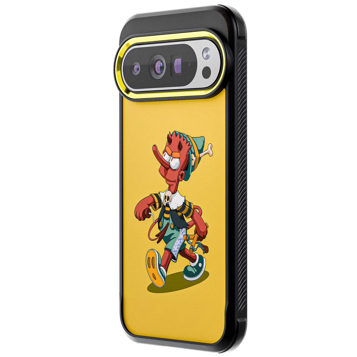Pixel 10 Pro XL BAROCCHIO DEVIL by Dhani Barragán Artist Artwork Protective Phone Case Limited Edition Collab Cover