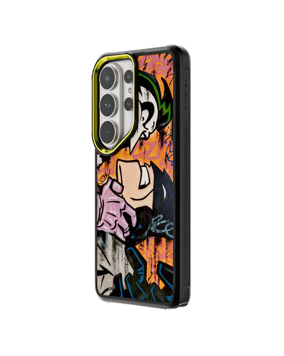 Galaxy S26 Ultra Joker vs Batman - Spraypaint Case Phone Cover