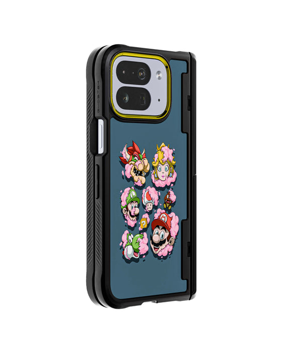 Pixel 10 Pro Fold DECONSTRUCTED SUPER M CHUNKS by Dhani Barragán Artist Artwork Protective Phone Case Limited Edition Collab Cover