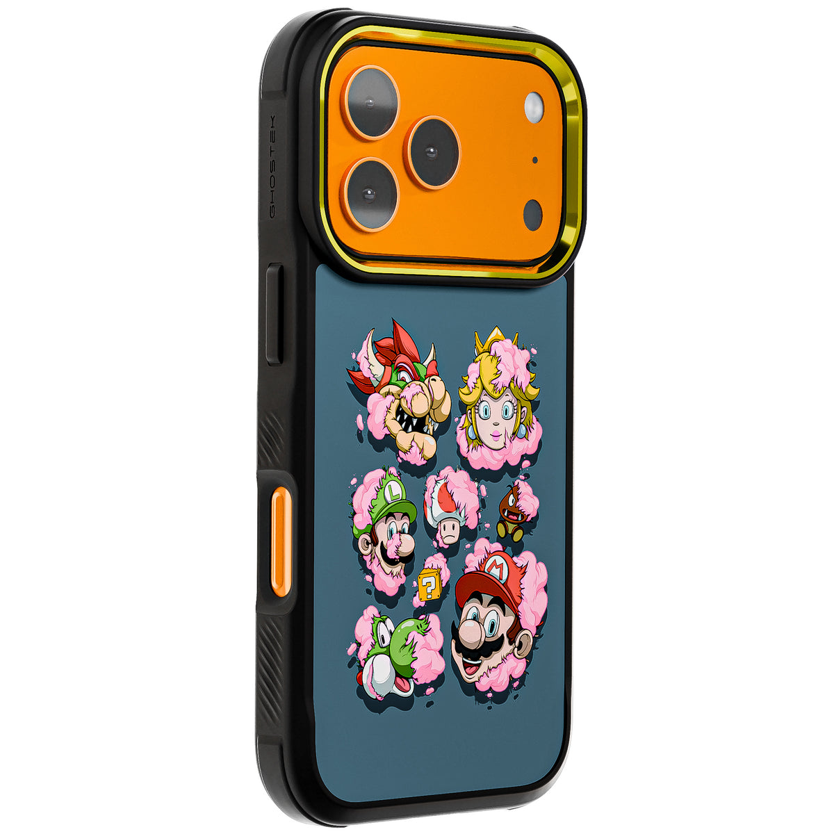 iPhone 17 Pro DECONSTRUCTED SUPER M CHUNKS by Dhani Barragán Artist Artwork Protective Phone Case Limited Edition Collab Cover