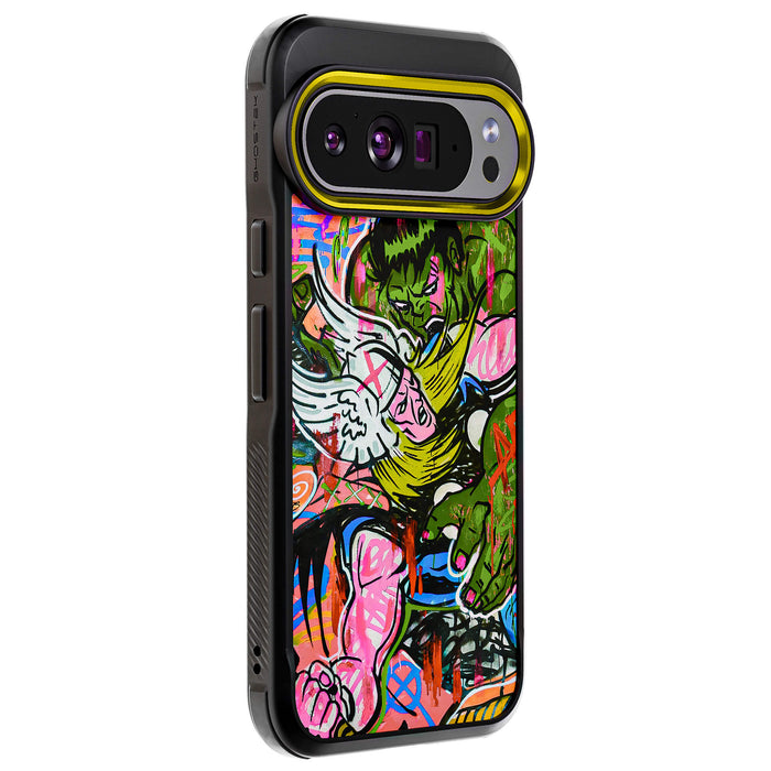 Thor vs Hulk - Spraypaint Art <br>by Doped Out M — Limited Edition COVERT