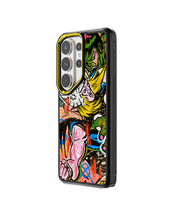Galaxy S26 Ultra Thor vs Hulk - Spraypaint Art Case Phone Cover