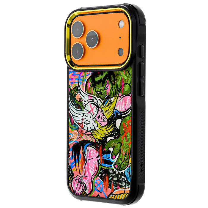 Thor vs Hulk - Spraypaint Art <br>by Doped Out M — Limited Edition COVERT