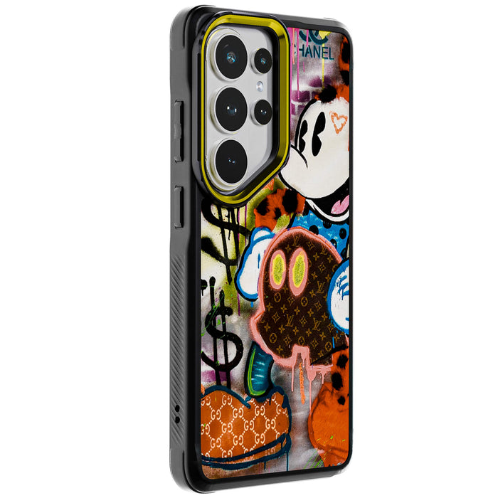 Galaxy S26 Ultra Mickey Mouse Plush Fashion Case