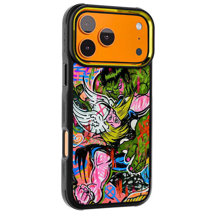 Thor vs Hulk - Spraypaint Art <br>by Doped Out M — Limited Edition COVERT