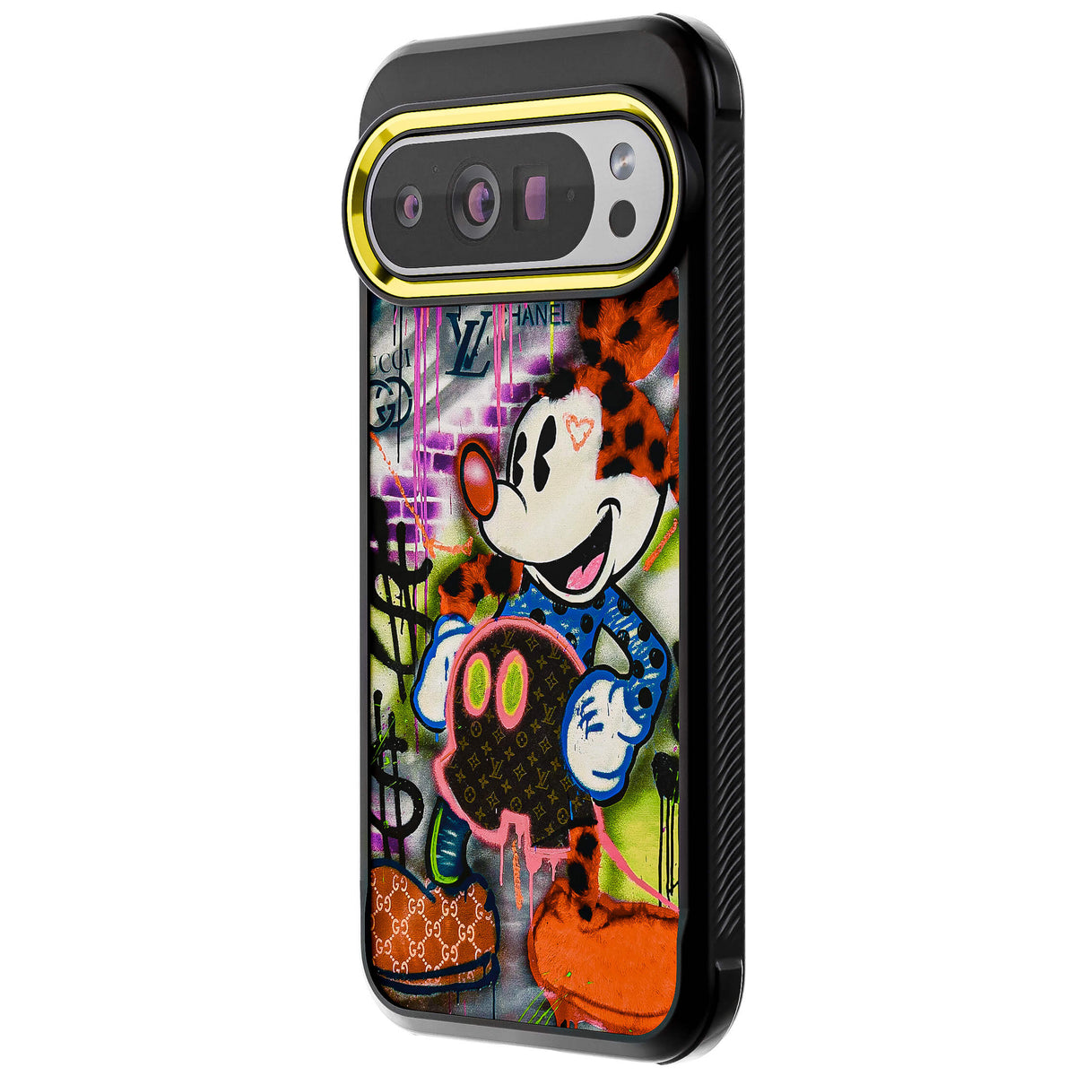 Pixel 10 Pro XL Mickey Mouse Plush Fashion Case