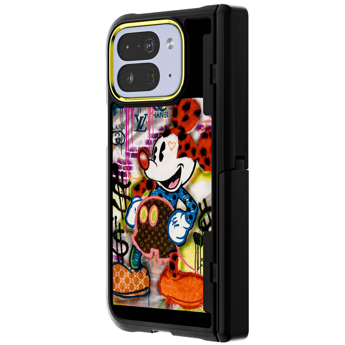 Pixel 10 Pro Fold Mickey Mouse Plush Fashion Case