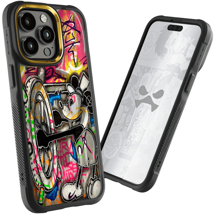 Apple iPhone 15 Pro Max Mickey Mouse My Way Case Artist Collab Artwork Protective MagSafe Phone Cover