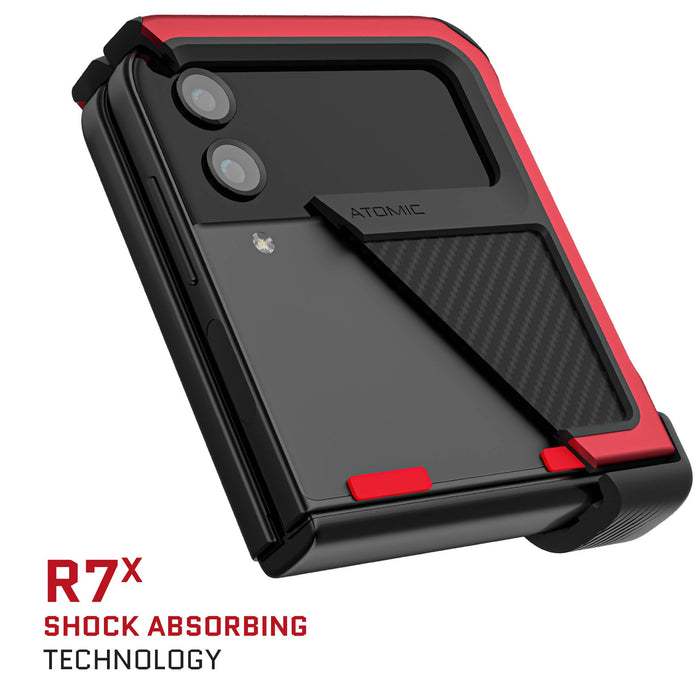 Samsung Galaxy Z Flip4 Case Red Aramid