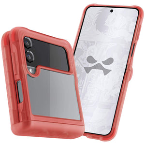 
                                Galaxy Flip 4 Protective Clear Shockproof Case  — COVERT