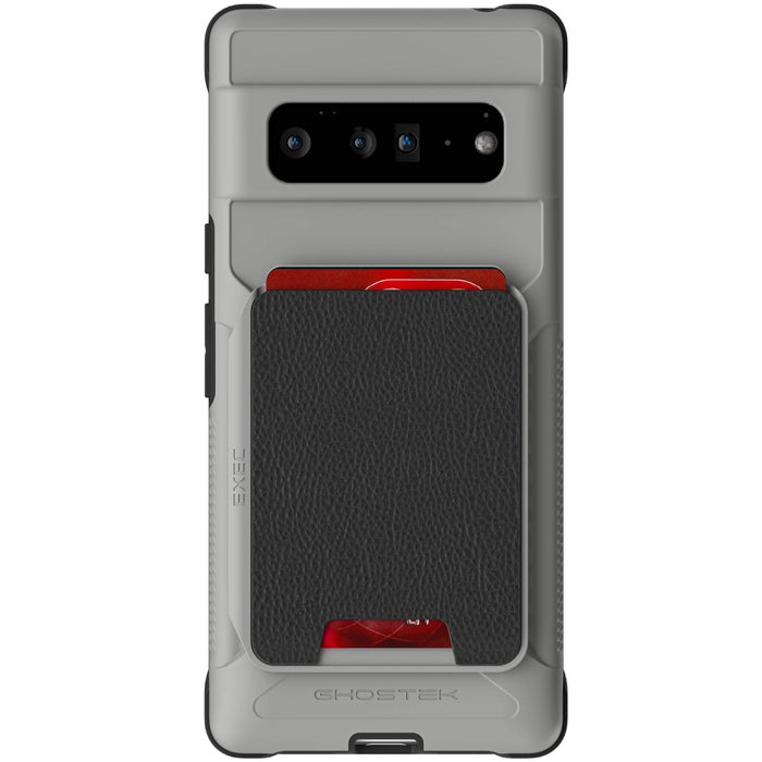 pixel 6 pro case wallet gray